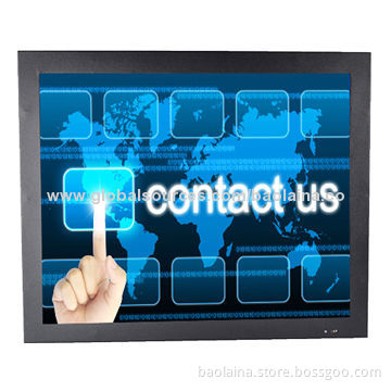 19 inch capacitive touch LCD monitor 10 point touch support Win7/Win8 with VGA/HDMINew